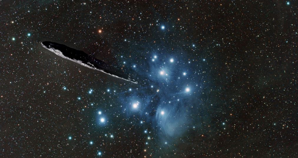 Oumuamua-pleiades