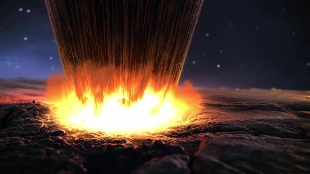 Massive impact crater from a kilometre-wide iron meteorite discovered in Greenland.mp4