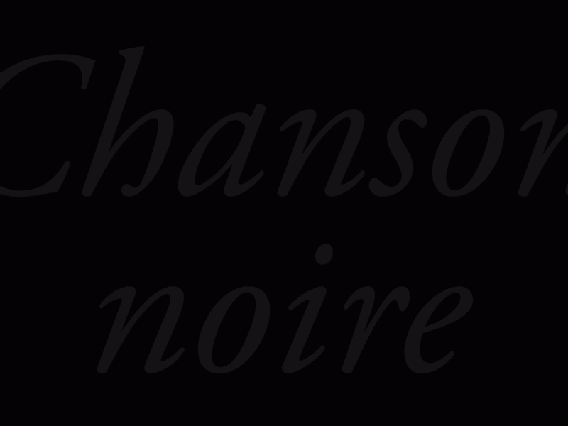 N comme dans&nbsp;Noir